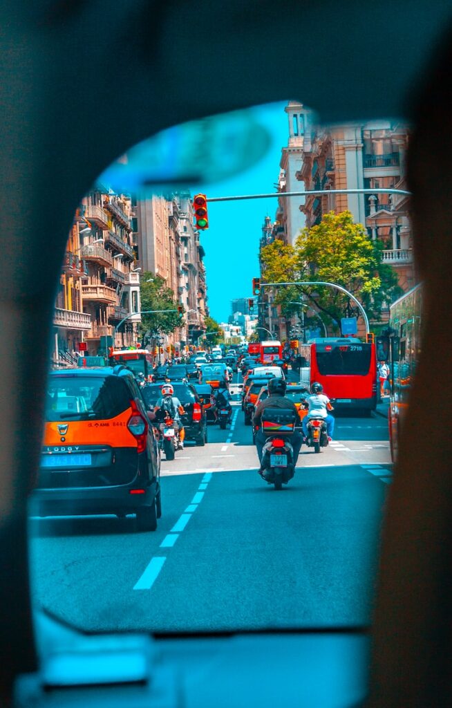 cars on road during daytime