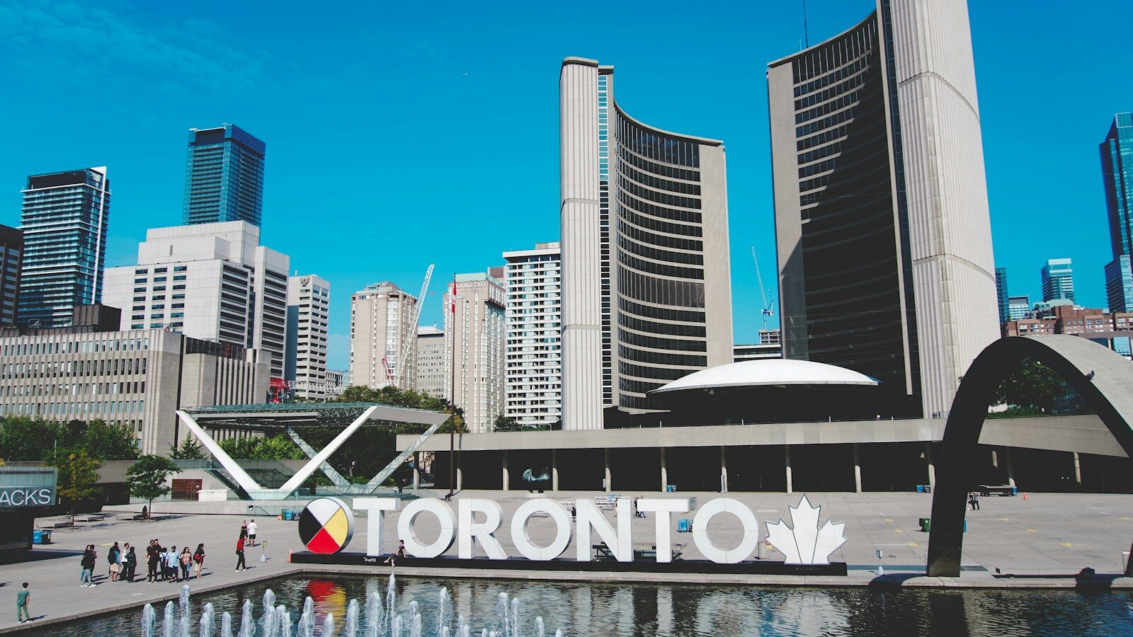 Toronto Canada near buildings